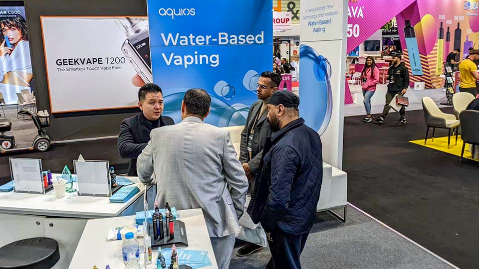 Aquios at The Vaper Expo UK 2022
